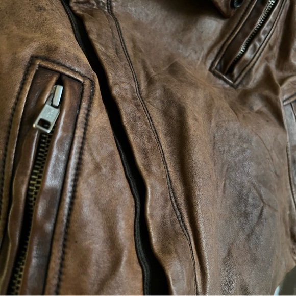 Rick Owens Leather Jacket - Picture 9 of 15